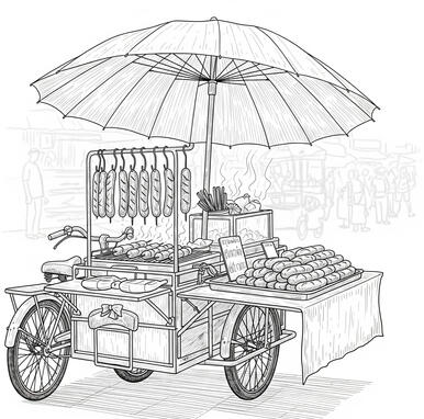 Street food carts are the best! Street food carts are the best!