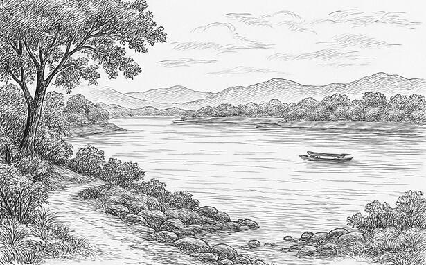 The mighty Mekong River The mighty Mekong River