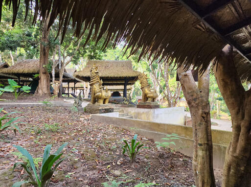 iMonastery meditation hall guardians